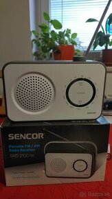 Predám prenosné rádio Sencor SRD 2100 W