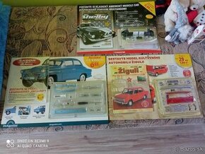 deagostini,hachette,skoda octavia,shelby,lada,vaz