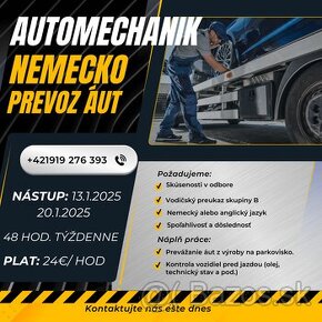 Automechanici na prevoz vozidiel Nemecko