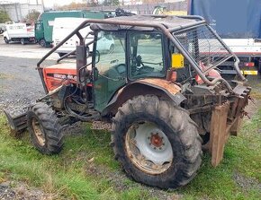 2002 lesní ZETOR 9641 Forterra turbo traktor UKT naviják