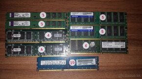 RAM - 8GB, 4GB, 1GB, 512MB (DDR4, DDR3, DDR2, DDR1) - 1