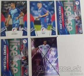 Futbalové kartičky Slovenskí Sokoli 2021 a 2024