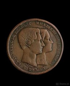 10 Centimes 1853 - Svadobný