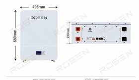 Bateria k fotovoltaike Rosen Solar 100Ah 48 V - 1