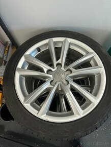 Audi disky 5x112  R17 s letnými pneumatikami - 1