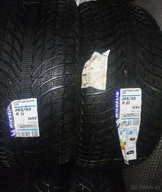 2ks nové zimné pneu Michelin 265/40R21 - 1