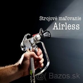 Strojové maľovanie airless