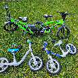 2x Detský bicykel Dino Bikes 14 +odrážadlo Lionelo gratis