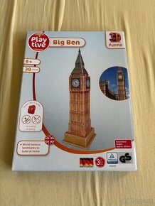 Big Ben 3D puzzle - nové nerozbalené