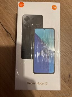 Predám nový zabalený Redmi note 13 midnight black