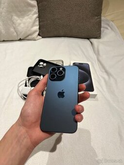 iPhone 15 PRO MAX 256GB NOVÝ - ZÁRUKA - 99% BATÉRIA - TOP