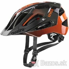 Cyklo prilba Uvex Quatro titan/orange