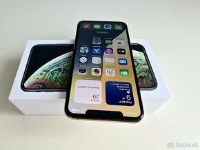 Apple iPhone XS MAX 64GB Gold,Baterka 100%  TOP STAV - 1