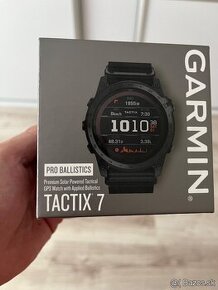 Garmin Tactix 7 pro solar ballistics