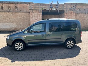 Volkswagen Caddy MAXI 1.9TDI  77kw  7 miestne klima tempomat