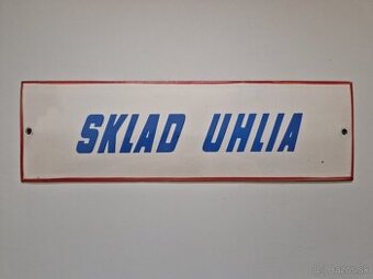 Tabulka"SKLAD UHLIA" - 1