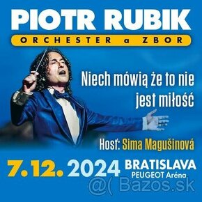 Lístky na Piotr Rubik 7.12.2024 v Bratislave - 1