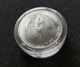 San Marino 1oz 2024 Falcon investicne striebro