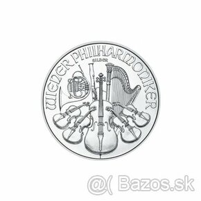 Investičné strieborné mince Wiener Philharmoniker 1 Oz