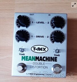 Predám efekt T-Rex Mean Machine Double Distortion