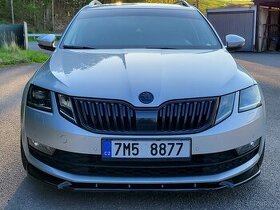 spolier pod přední nárazník skoda octavia 3 facelift