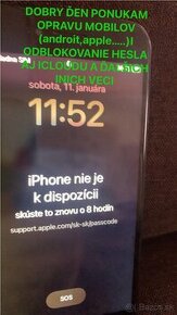 DOBRY ĎEN PONUKAM SERVIS MOBILOV IPHONE A ANDROIDOV….