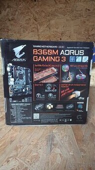 Predám základnú  dosku GIGABYTE B360M AORUS GAMING 3