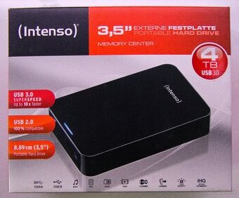 Intenso Memory Center 4 TB externý pevný disk