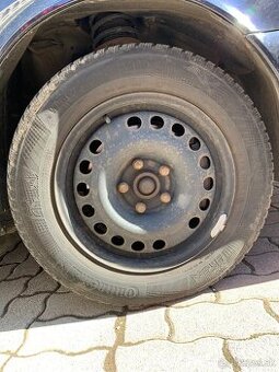 disky R15 5x110, zimne gumy 195/65 R15 - 1