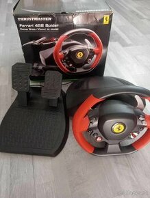 Predám Thrustmaster Ferrari 458 Spider