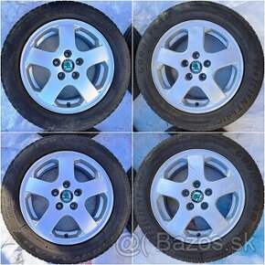 5x100 R14 Audi Volkswagen Škoda+Letné Pneu 185 60 R14