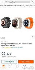 Smart hodinky ZTFIT ( napodobenina Apple Watch )