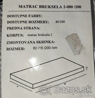 Matrac Bruksela