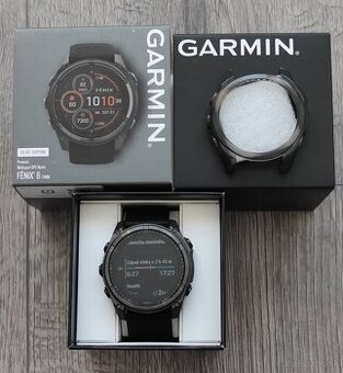 Garmin Fenix 8 Sapphire Solar Carbon Grey - 51mm