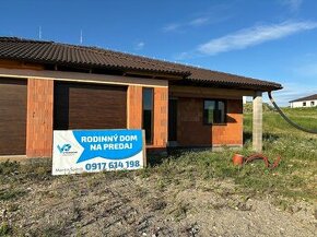 Rozostavaný rodinný dom v obci Lubina na predaj
