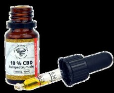 10% CBD v MCT oleji, Full Soectrum, 10 ml