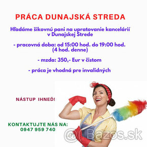 Upratovanie Dunajská Streda