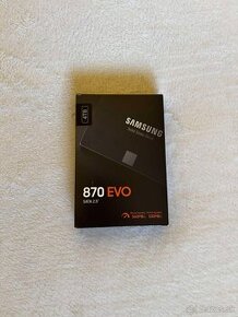 Samsung 870 EVO 4 TB, SATA III 2.5 SSD, cisto novy