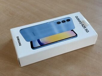 Nový Samsung Galaxy A25 5G 6GB / 128GB Blue  + Záruka