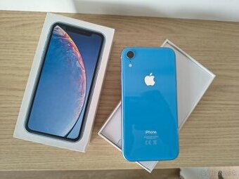 iPhone XR 64GB modrý s komplet príslušenstvom