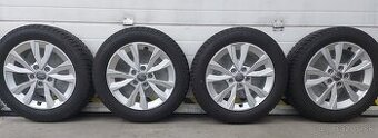 5x112R16 elektrony AUDI-VW-SKODA-SEAT-205/55R16 ZIMNÉ PNEU - 1