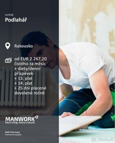 Podlahář (m/ž/d) - 4020 Linz