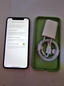 IPHONE XS SILVER 64GB ZÁRUKA - DOBRÝ STAV