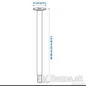 Nohy stola - teleskopicke OLOV