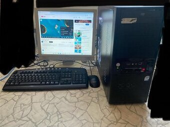 Predám kancelárski pc z win 11 Intel Core2 Duo 3.16 ghz 4 gb