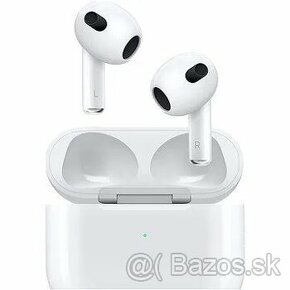 Apple AirPods (3. generácie) s Lightning nabíjacím puzdrom