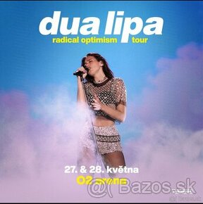 Dua Lipa Praha 27.5.2025 19:30