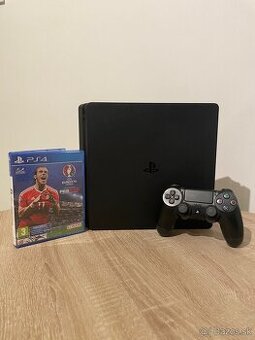 Predám Playstation 4 Slim 500 GB + Hra