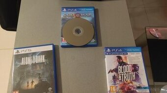 Predam Alone in the Dark Ps5 God of War PS4 Blood &  truth