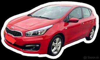 predam diely na kia ceed 1,4 73 kw benzin 6kvaltrok 2015  po